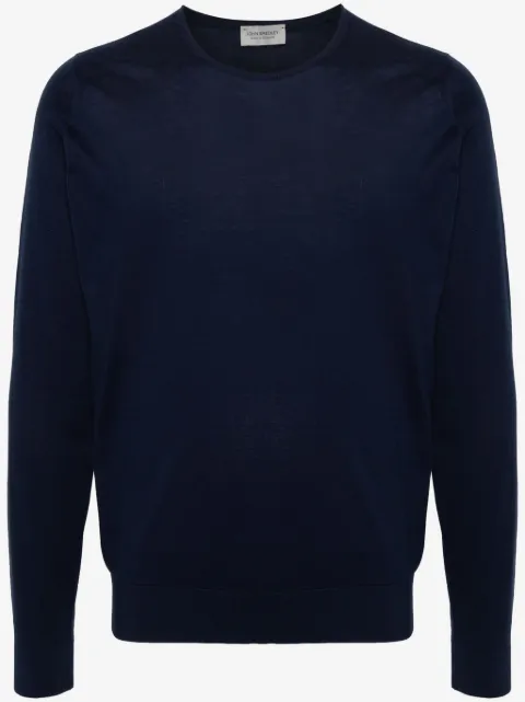 John Smedley fine-knit cotton jumper