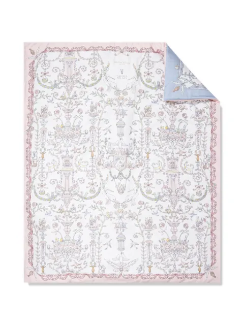 Atelier Choux x Caitlin Wilson toile de Jouy-print reversible quilt