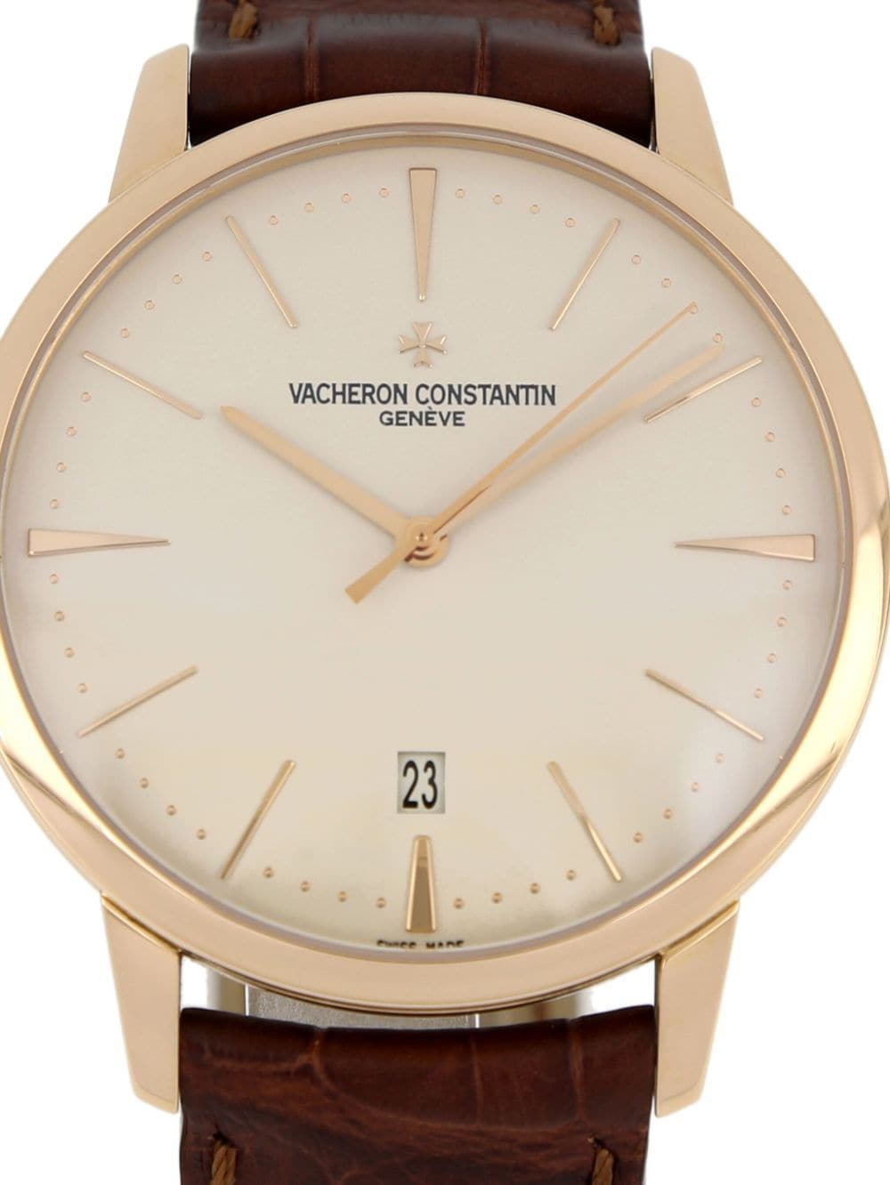 Vacheron Constantin 2009 pre-owned Patrimony 40mm horloge - Beige