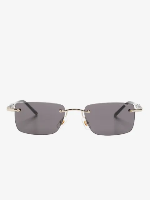 Montblanc rectangle-frame sunglasses