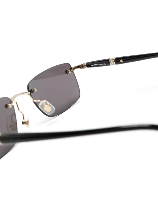 Montblanc rectangle-frame Sunglasses - Farfetch