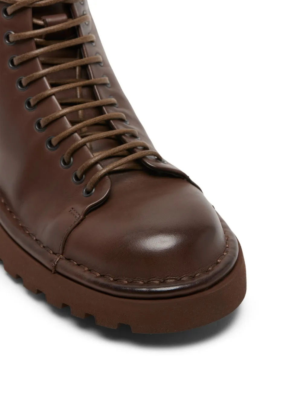 Shop Marsèll Gomme Pallatolla Leather Boots In Brown