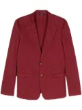 Dolce & Gabbana Pre-Owned 2000s single-breasted twill blazer - Red