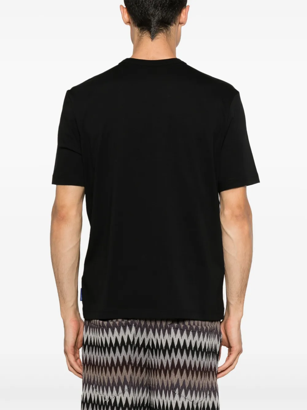 PS Paul Smith T-shirt met zebraprint Zwart
