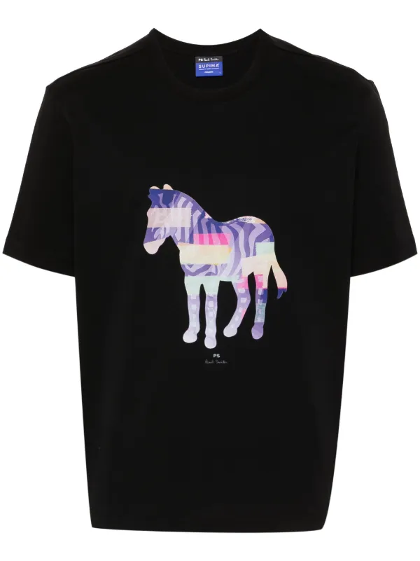 【すぐ届く】Paul Smith \"Zebra in Pieces\" Tシャツ セール】'Zebra in Pieces' Tシャツ / 152550 011R（Tシャツ