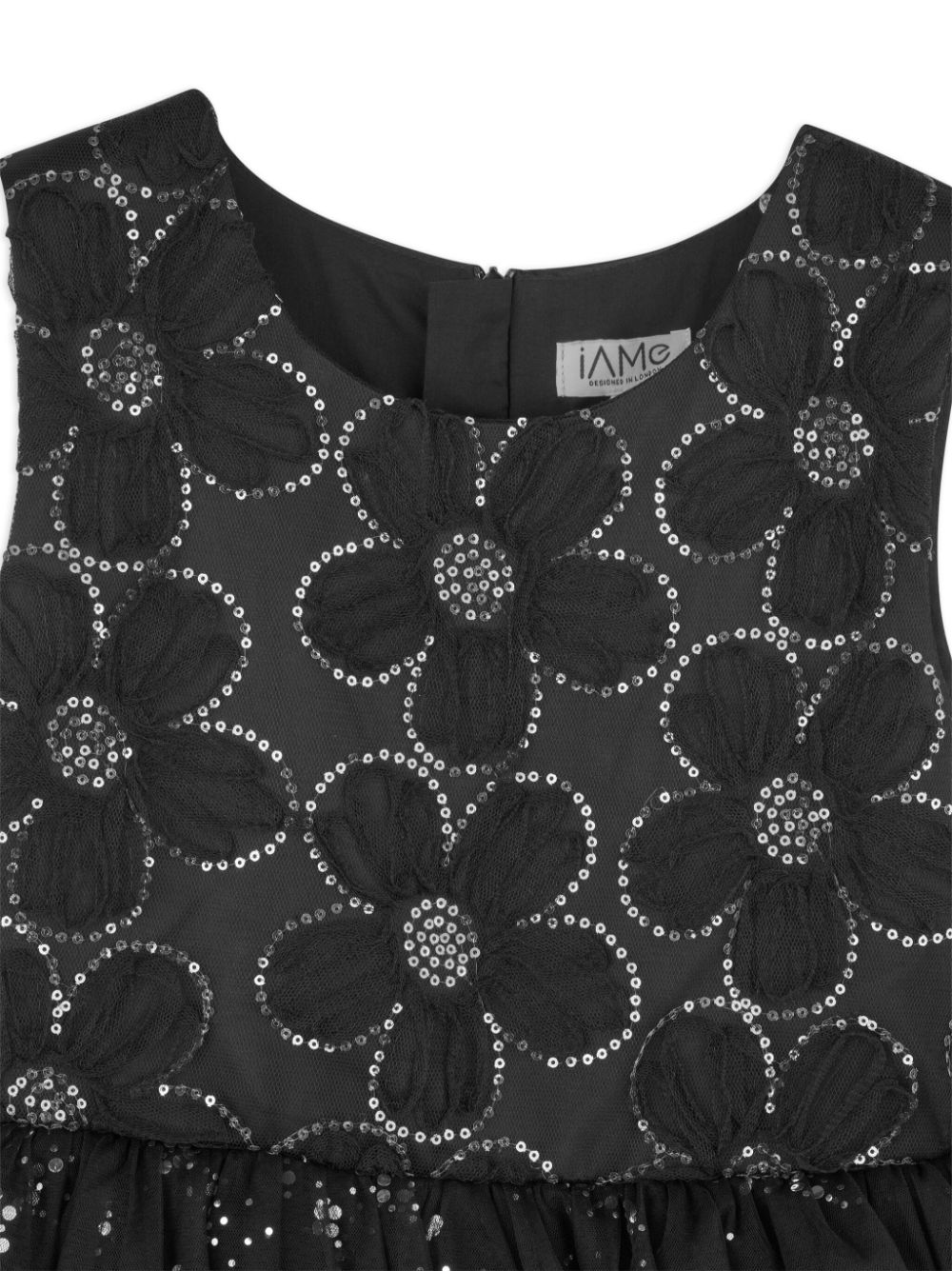 Shop Iame Crystal-embellished Dress In Black