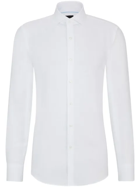 BOSS camisa con cuello italiano