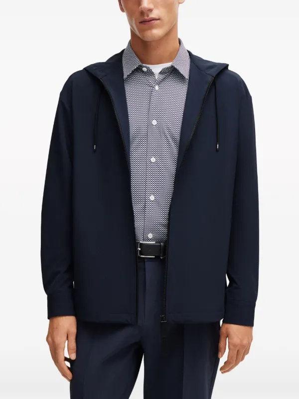 Boss ネイビー スラックス 42サイズ ドローストリング付き