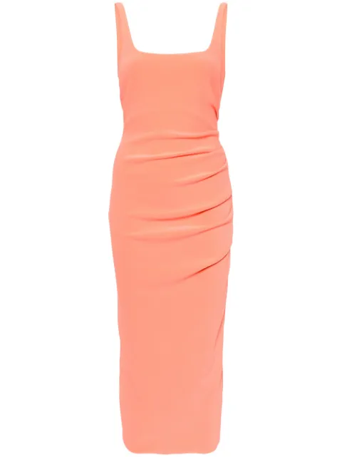 BEC + BRIDGE Karina Tuck crepe midi dress