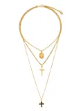 Dolce & Gabbana multi-chain necklace - Gold