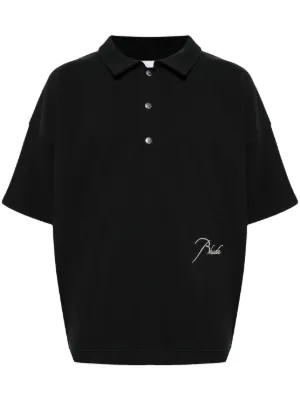 AMIRI Ma Core ポロシャツ | ブラック | FARFETCH JP