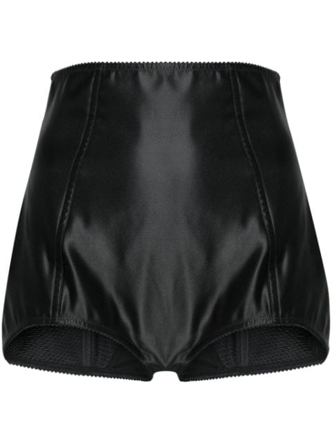 Dolce & Gabbana high-waisted mini shorts