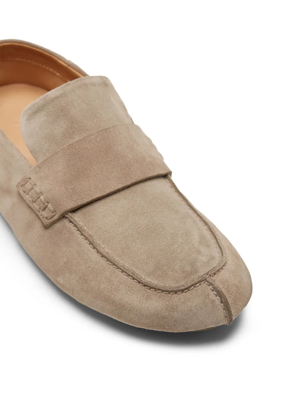 Shop Marsèll Toddone Suede Loafers In Neutrals