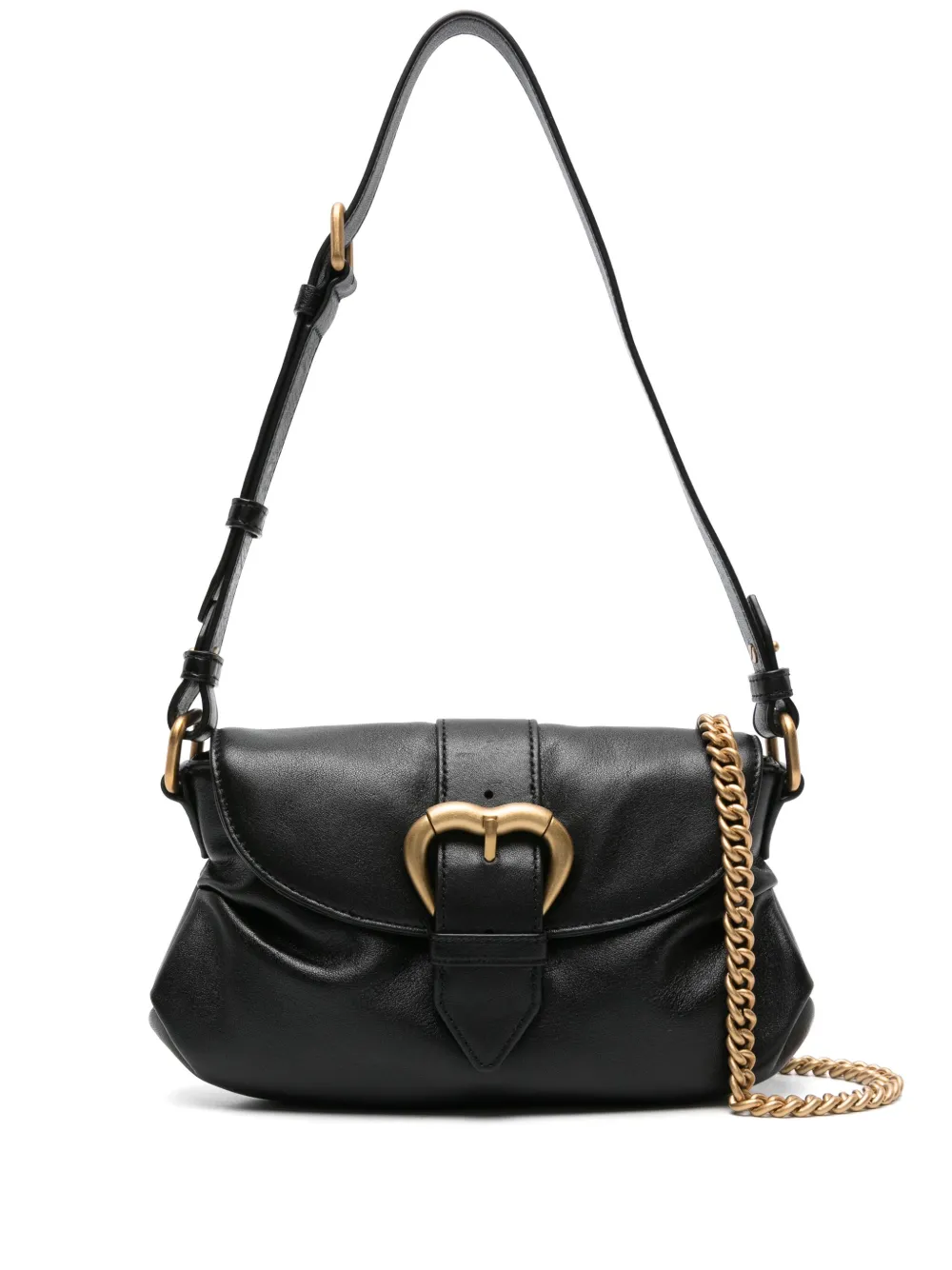 Pinko Mini Jolene Shoulder Bag In Black