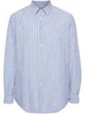 ASPESI striped long-sleeve shirt - Blue