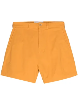 Stone Island ロゴパッチ ショートパンツ | イエロー | FARFETCH JP