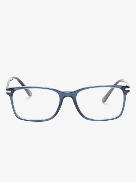 Prada Eyewear translucent rectangle-frame glasses