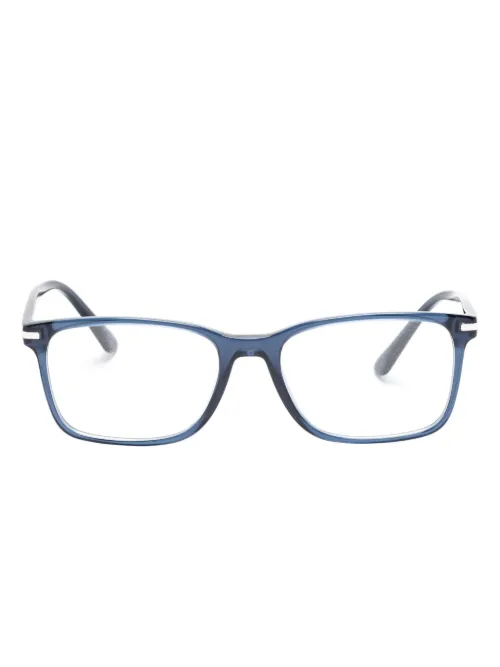 Lunettes de vue à monture rectangulaire - Prada Eyewear - Modalova