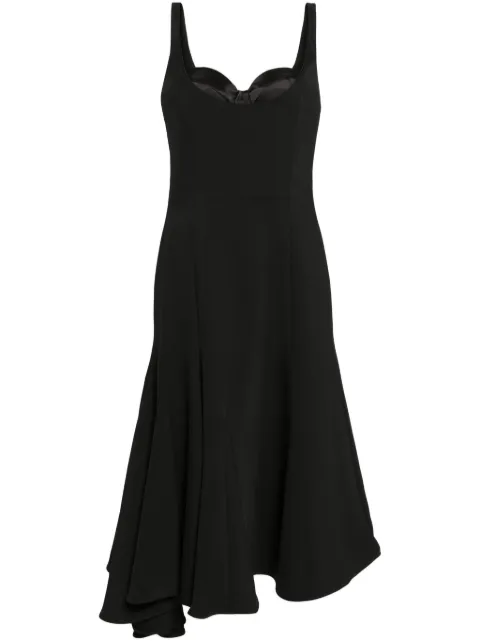 Viktor & Rolf corset-style midi wool dress
