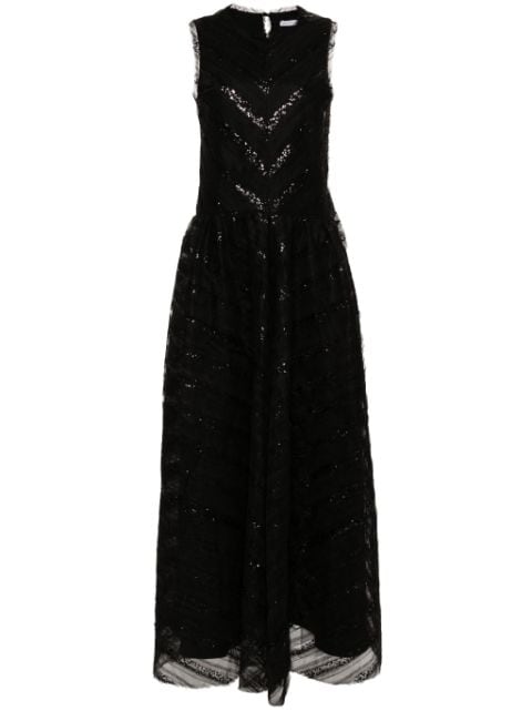 Viktor & Rolf sequined tulle maxi dress