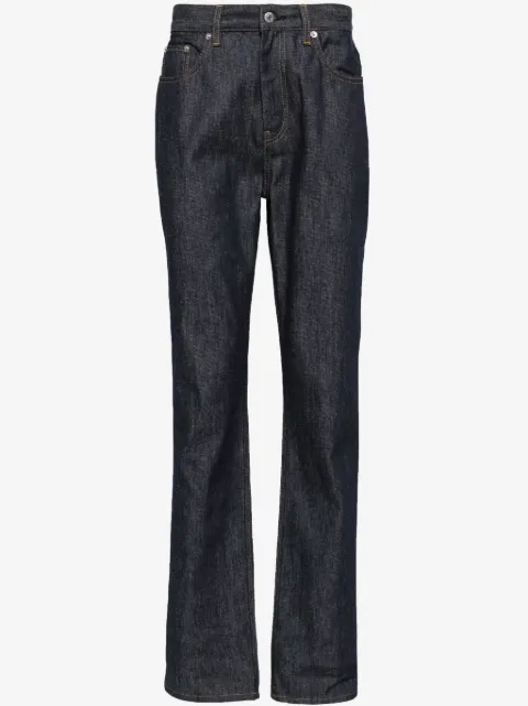 Helmut Lang high-rise straight-leg jeans