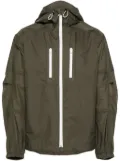 MORDECAI lightweight hooded jacket - Green