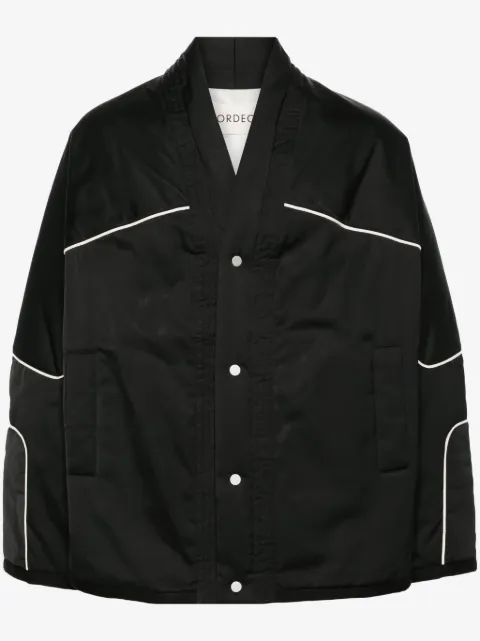 MORDECAI piped-trim padded jacket