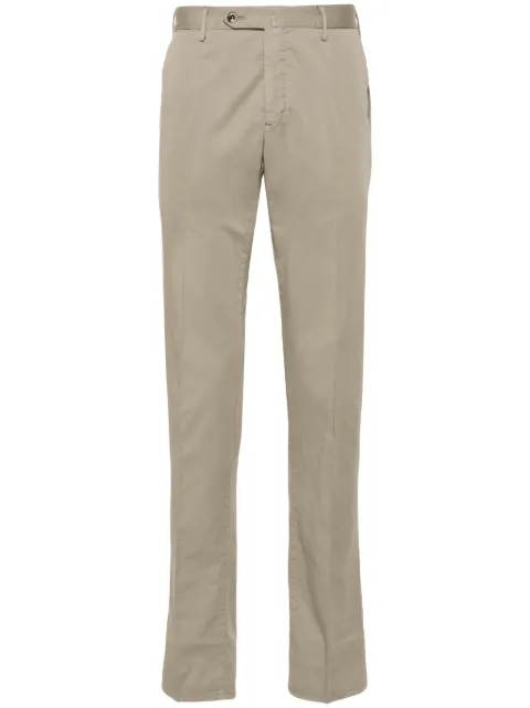 PT Torino tapered-leg cotton-blend chino trousers