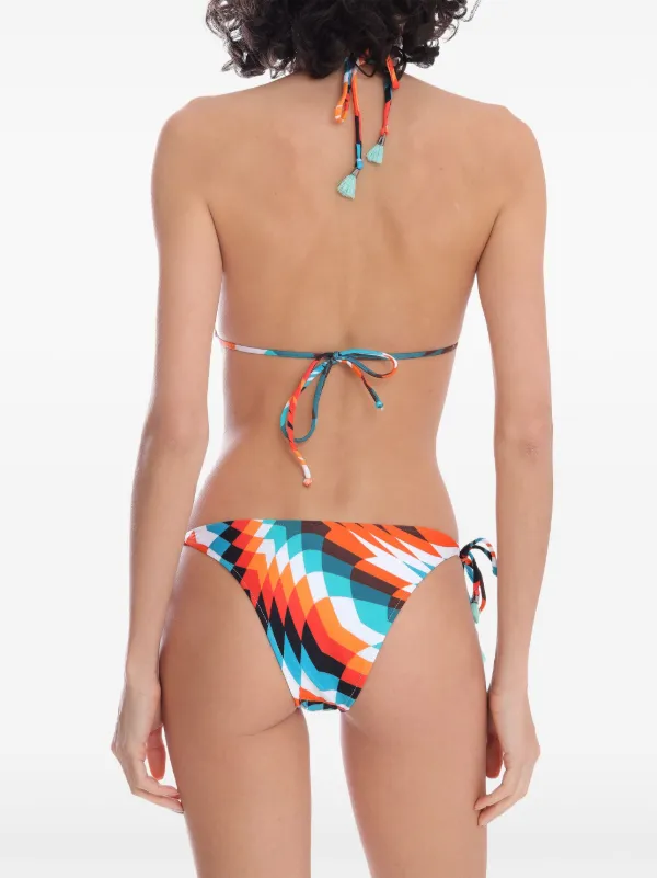 Lygia Nanny Maya Bikini Blue FARFETCH ID