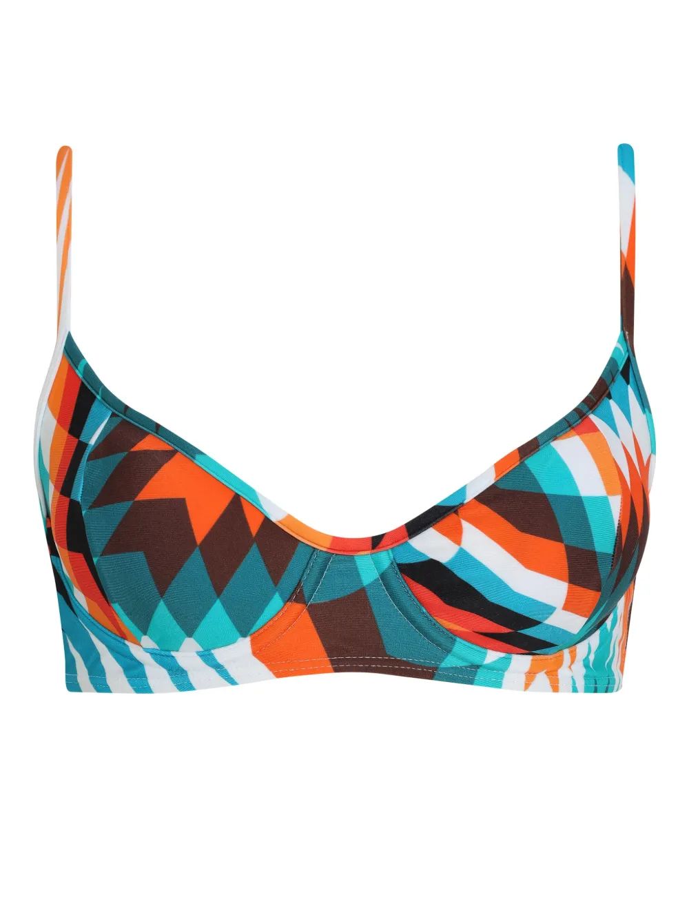 Lygia & Nanny Fiji bikini top | Blue | Image 1