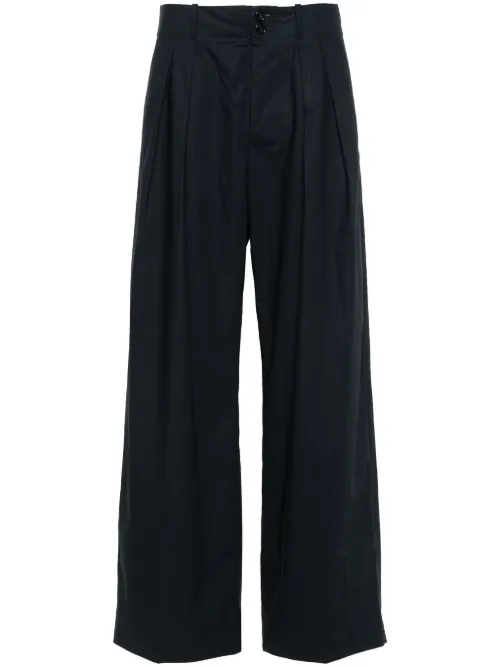 Pantalon ample à design plissé - Plan C - Modalova
