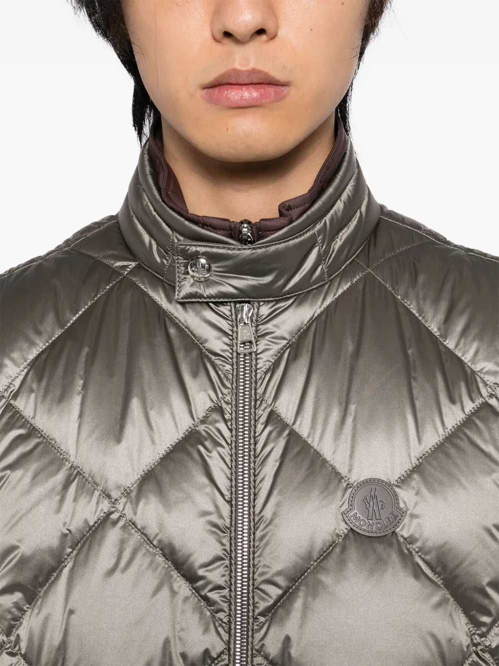 Moncler Diamnd gilet Grijs