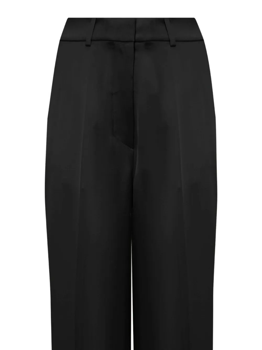 Nanushka Broek met plooi Zwart