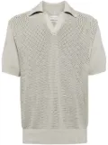 Oliver Spencer Oli organic cotton polo shirt - Grey