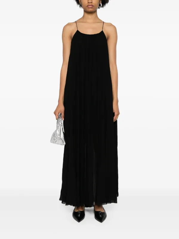 knee length dresses for ladies Solid Maxi Dress | Vacation Ready Maxi Dresses – Boho Chic Styles main image 1