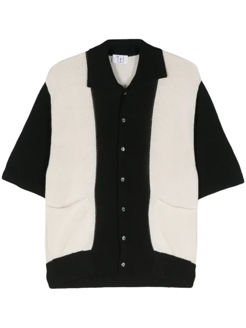 Chemise colour block en maille - Winnie NY - Modalova