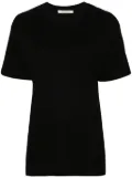 Gauchère fine-ribbed T-shirt - Black