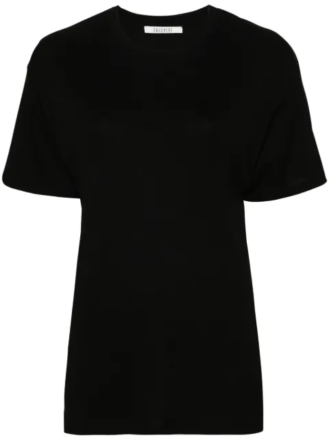 Gauchère fine-ribbed T-shirt