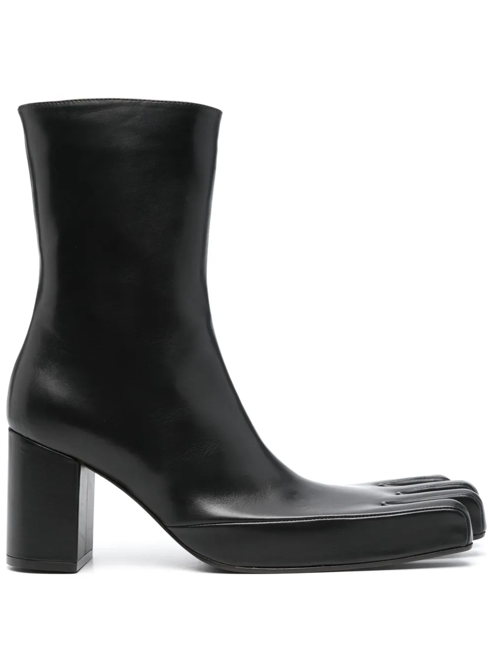 Shop Avavav Finger 80mm Ankle Boots In Black