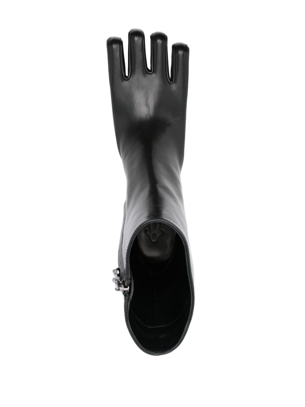 Shop Avavav Finger 80mm Ankle Boots In Black