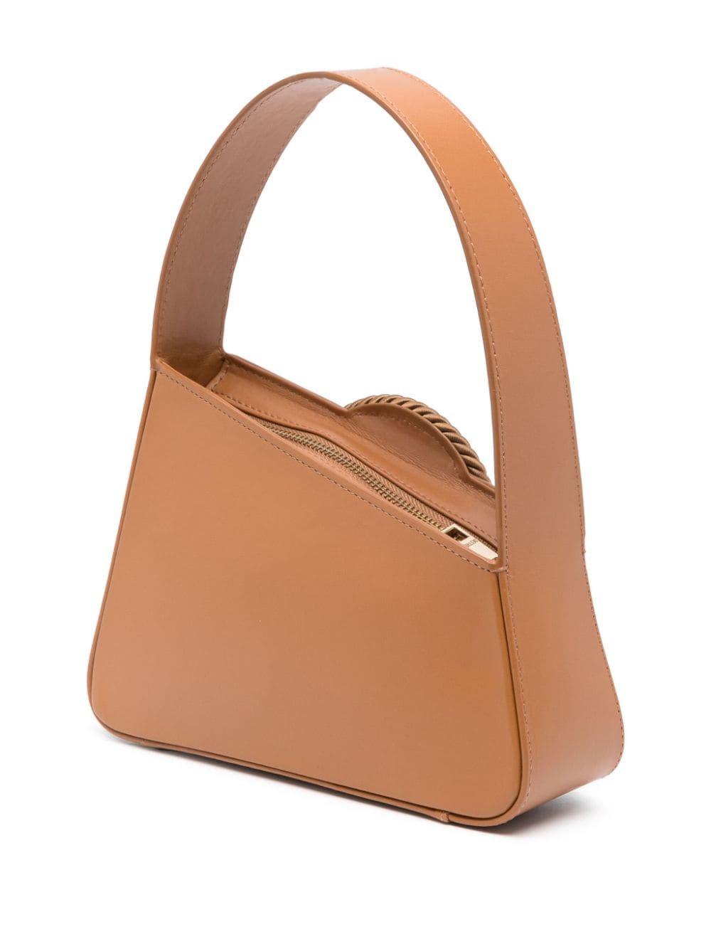 Shop D'estree Small Albert Leather Tote Bag In Brown