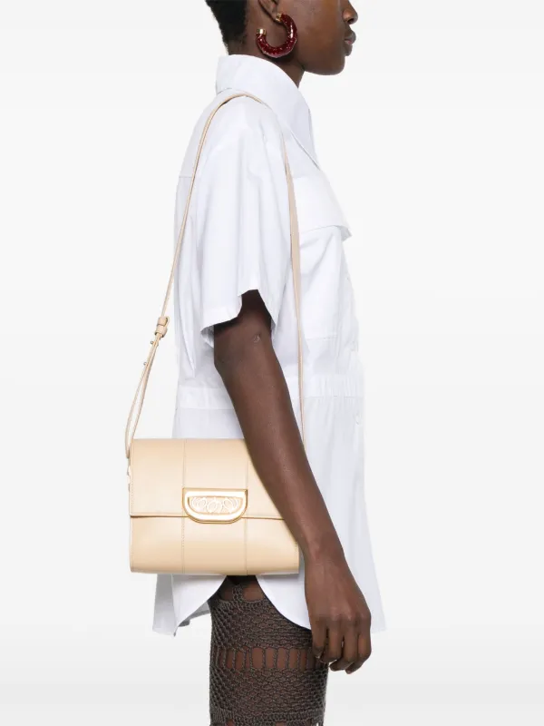 DESTREE Simone レザー ショルダーバッグ | ニュートラル | FARFETCH JP