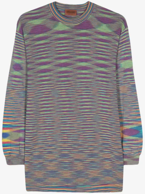 Missoni Pre-Owned 1990s striped wool-blend jumper