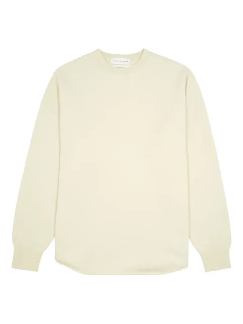 extreme cashmere crew-neck long-sleeve sweater