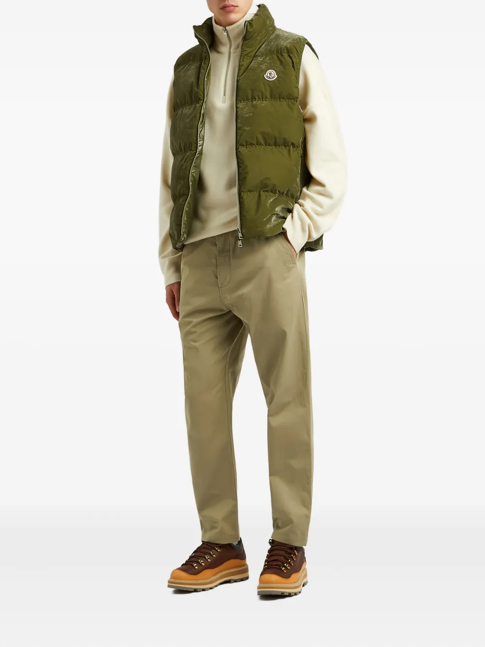 Moncler Natadola gilet Groen