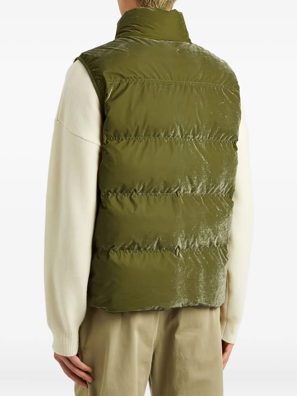 Moncler Natadola gilet Groen