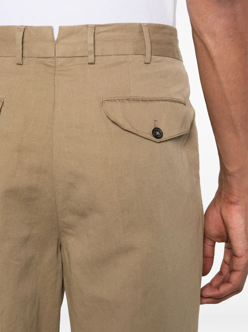 PT Torino The Reporter broek met toelopende pijpen Beige