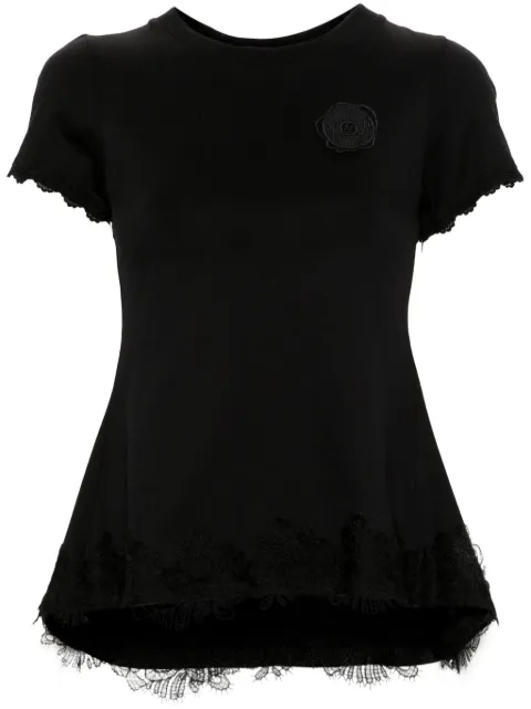 Viktor & Rolf Godet lace-trim T-shirt