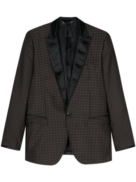 Dolce & Gabbana Pre-Owned 1990s patterned-jacquard blazer