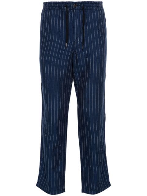 Polo Ralph Lauren pinstriped tapered trousers